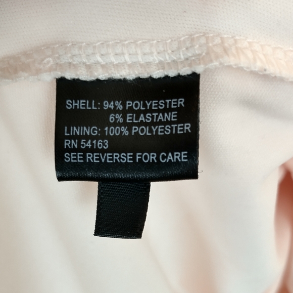 Ellen Tracy Blush Dress Size 4 - Picture 8 of 8